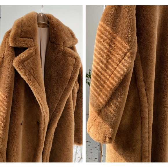 🧸Teddy Bear 100% Wool Coat - Picture 9 of 13